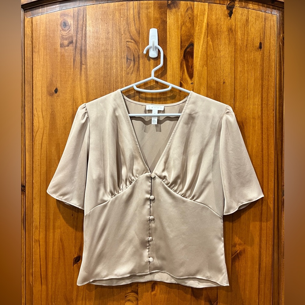 Leith Pink Women's Low-Cut Top